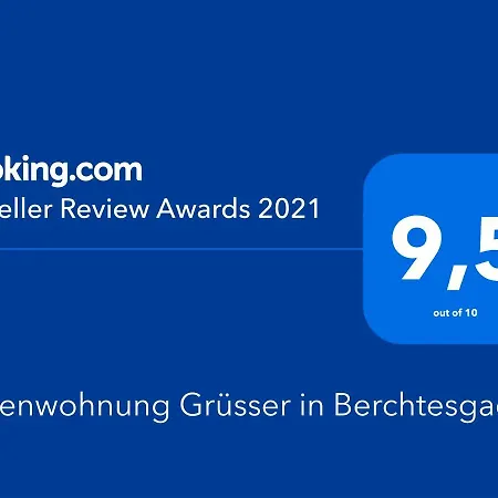 Ferienwohnung Gruesser In Berchtesgaden Buitenkant foto